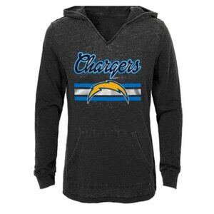 NFL Chargers Young Girls' Long Sleeve Hoodie XS 4/5 Shirt